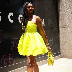 Sachin + Babi Lime Green Mini Dress